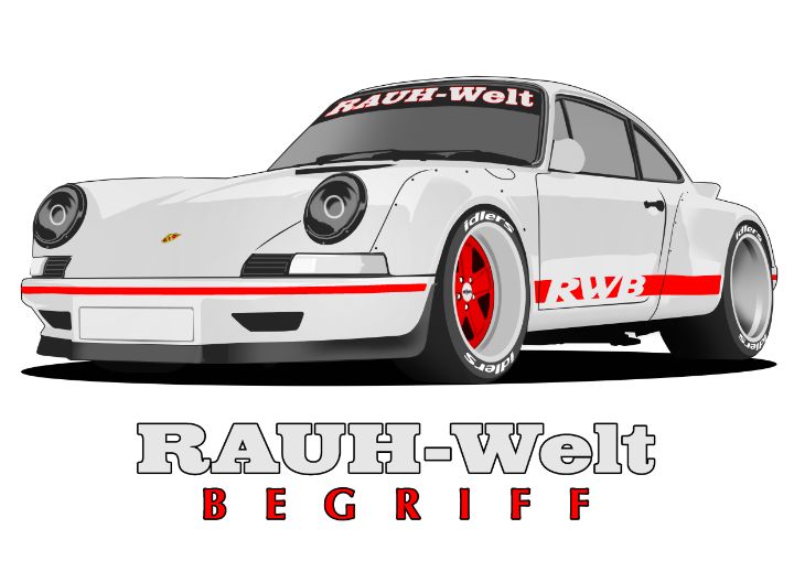 RWB Porsche 911 - Car Artz Design - Drawings & Illustration, Vehicles ...