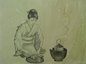 Japanese Tea Lady