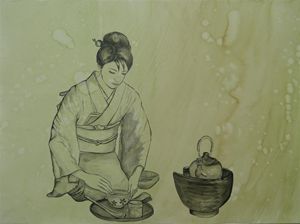 Daruma Doll - Chris Jenkins Illustrations - Drawings & Illustration,  Ethnic, Cultural, & Tribal, Asian & Indian, Japanese - ArtPal