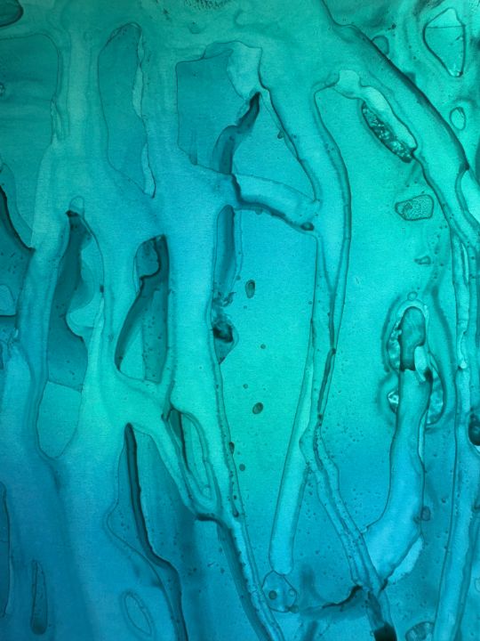 Submerged - JenVisions - Paintings & Prints, Abstract, Color - ArtPal