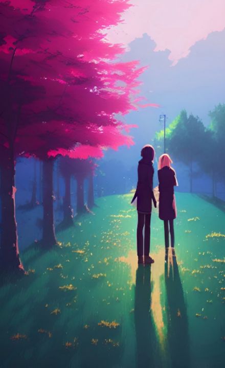 Romantic Anime Scenery Wallpapers  Top Free Romantic Anime Scenery  Backgrounds  WallpaperAccess