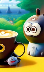 Coffee Beanie 01 - THEGLOWINGBROCCOLI