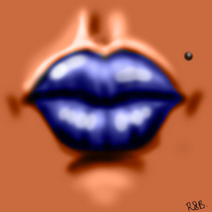 Blue Lips - Regina Symone Bell