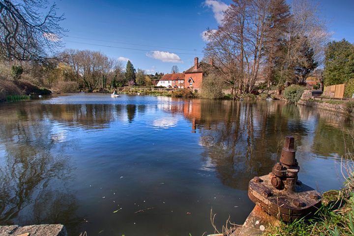 Upper Mill Pond Wateringbury - Dave Godden Photography