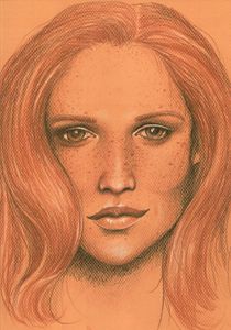 Mixed Media "Janine"