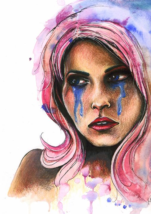 Watercolor "Katja" - Leah Sandberg // Studio330