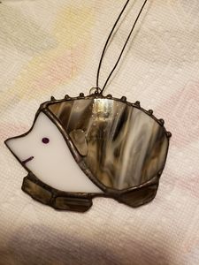 Stained Glass Hedgehog - Barbs Designs