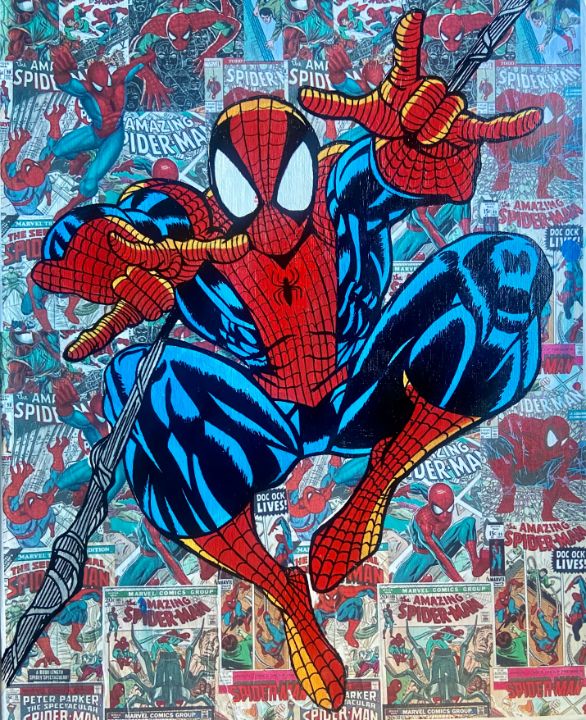 Spiderman Painting 