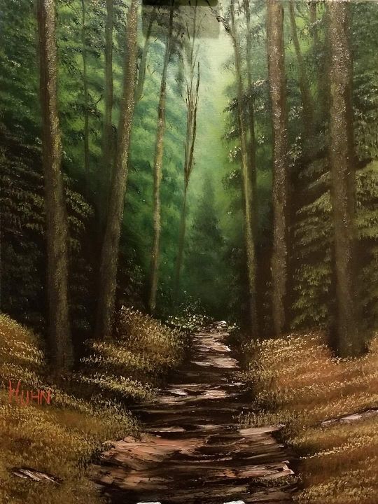 Redwood Trail - J's Paintings