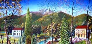 Valley - Giulio Porta's paintings