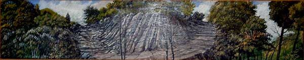 Mountain Trail - Giulio Porta's paintings