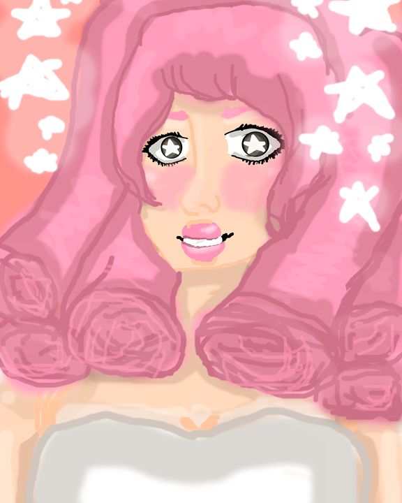 rose quartz star eyes