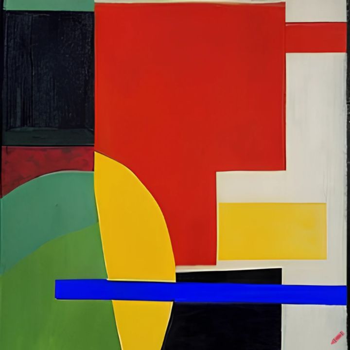 Super Matsim Suprematism art - Artful-Graffiti - Paintings & Prints, Fantasy ...