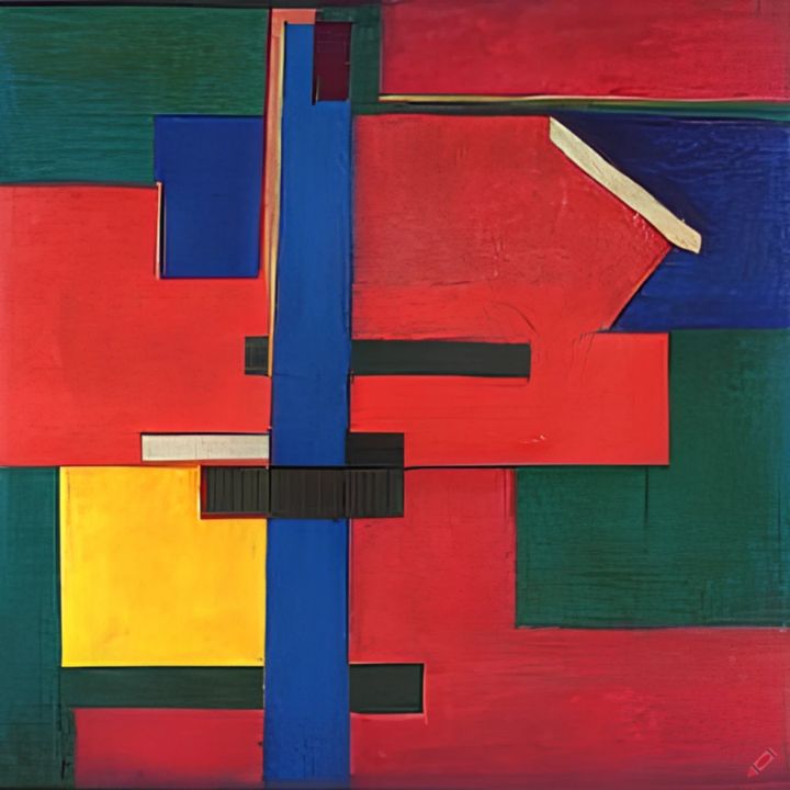 Super Matsim Suprematism art - Artful-Graffiti - Paintings & Prints, Fantasy ...
