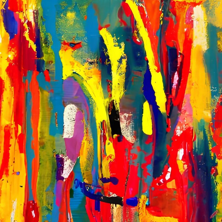 Abstract Expressionism art - Artful-Graffiti - Paintings & Prints ...