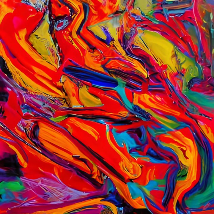 Abstract Expressionism art - Artful-Graffiti - Paintings & Prints ...