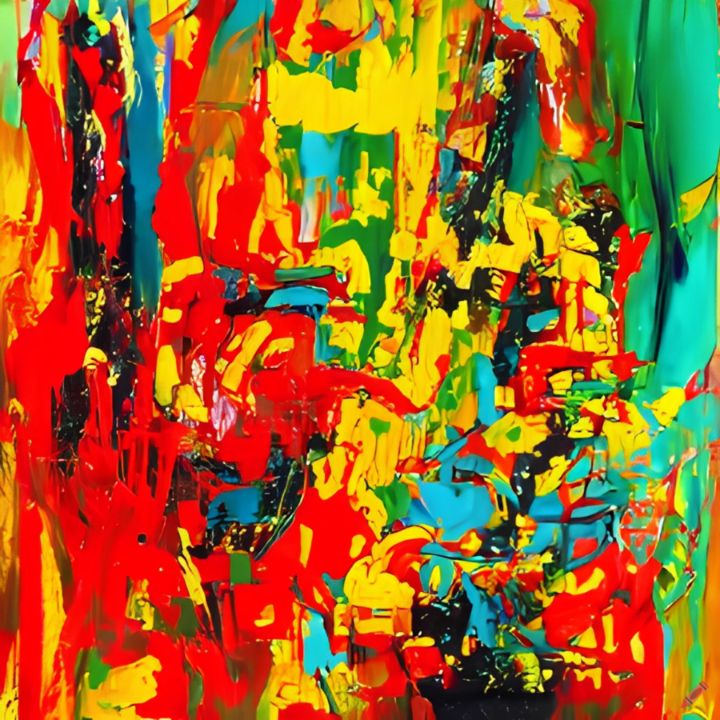 Abstract Expressionism art - Artful-Graffiti - Paintings & Prints ...