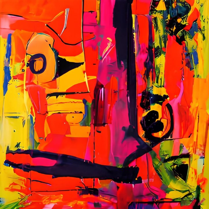 Abstract Expressionism art - Artful-Graffiti - Paintings & Prints ...