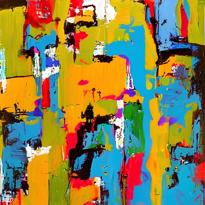 Abstract Expressionism art - Artful-Graffiti - Paintings & Prints ...