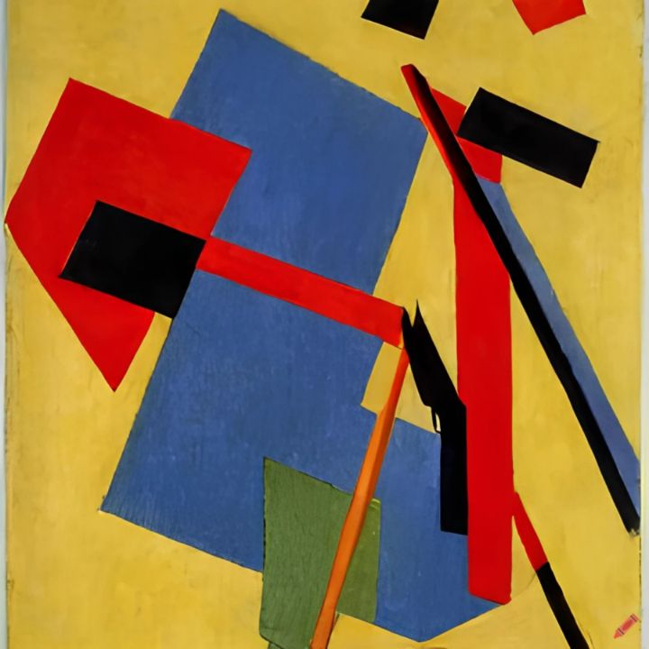 Super Matsim Suprematism art - Artful-Graffiti - Paintings & Prints, Fantasy ...