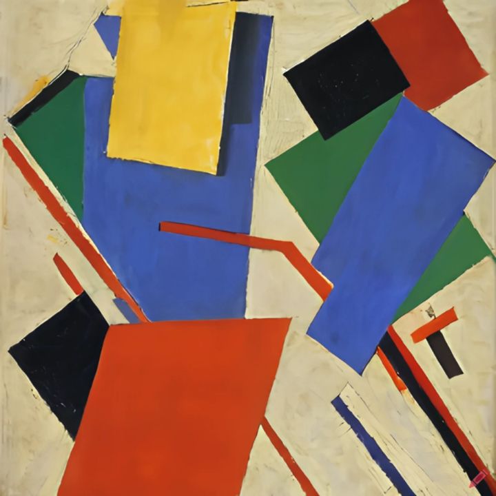 Super Matsim Suprematism art - Artful-Graffiti - Paintings & Prints, Fantasy ...
