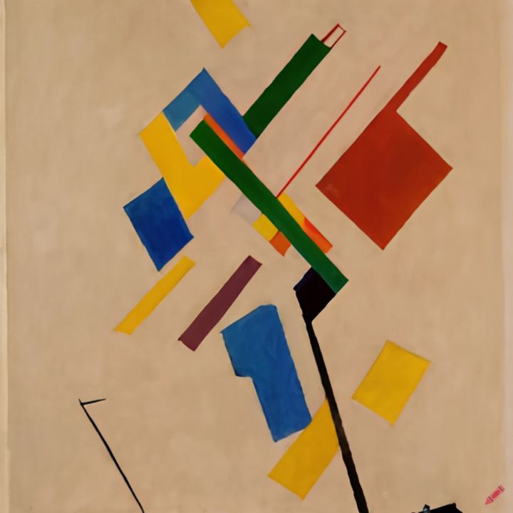 Super Matsim Suprematism art - Artful-Graffiti - Paintings & Prints, Fantasy ...
