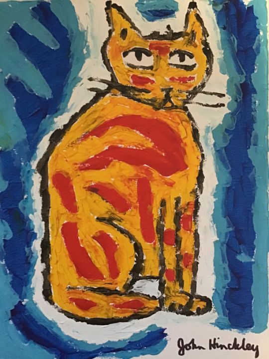 My Cat John Hinckley Paintings Prints Animals Birds