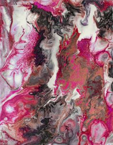 Paint Pour by Cori 219 Pink