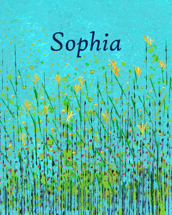 Wildflowers with Name Sophia - CoriGallery