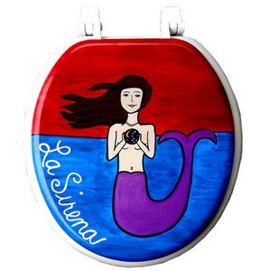 La Sirena Mermaid Toilet Seat
