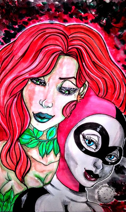 Harley and Ivy - Biisu's Art Rack