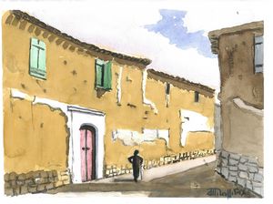 W1025 - Old Village in Cyprus