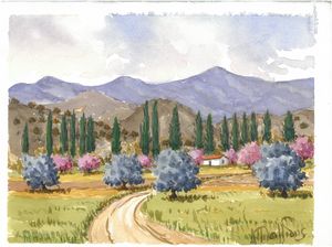 W1030 - Landscape in Cyprus