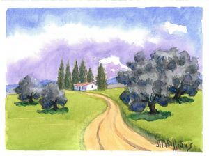 W1004 - Landscape in Cyprus