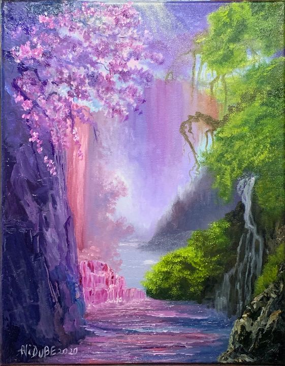 Two Worlds Collide - Ali's Painting Creations - Paintings & Prints