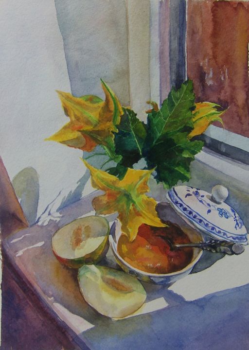 Melon and honey 22Х31,5cm - Alla Cherniavska