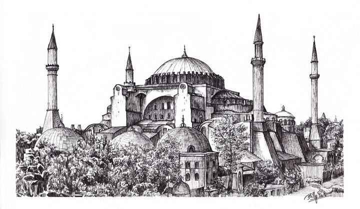 Blue Mosque, Istanbul | chris-lee-artist