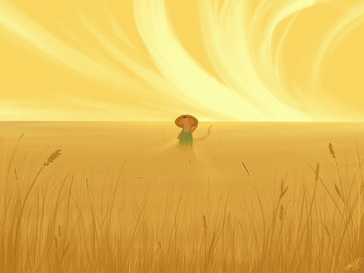 Field of Gold - SketchingWithSmeagol