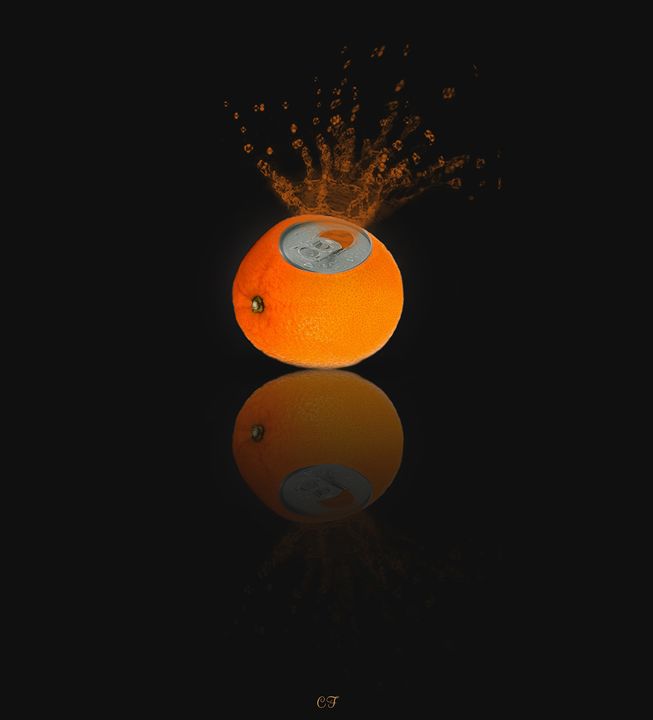 le reflet oranger - CF