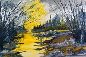 Michigan Wetland by David K Myers