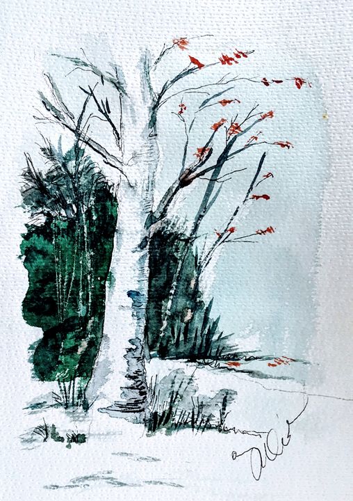 Muskoka Birch Tree - Mallorys Design