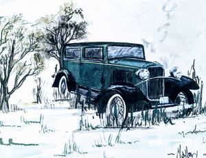 Classic 1932 Ford Victoria