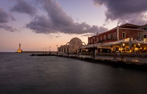 Chania Port Sunrise