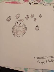 A Parliment of Owl - Original signed
