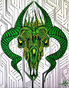Cyber Baphomet