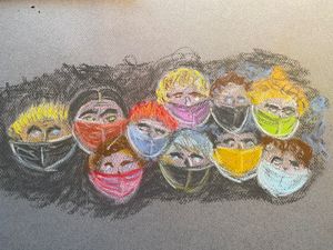 Year of the mask - Bobs art