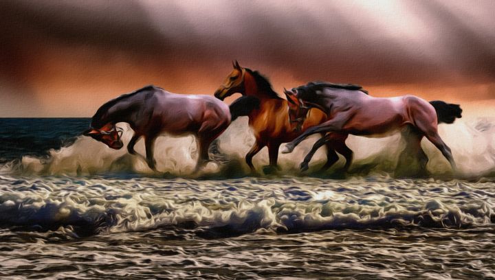 Herd of Horses - ArtNeo24