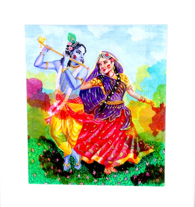 Buy Little Krishna The Cute and Lovely Little Makhanchor Handmade Painting  by MRS. NEELIMA SINGH. Code:ART_8016_60374 - Paintings for Sale online in  India.