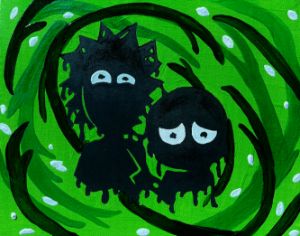 Rick and Morty Silhouette