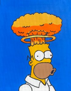Homer Simpson Exploding Head
